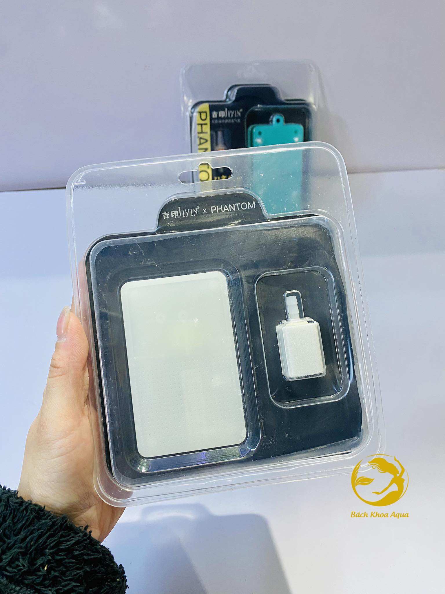 Máy sủi siêu êm Phantom A2 - 1 vòi full phụ kiện cho bể cá